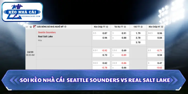 Soi Kèo Nhà Cái Seattle Sounders Vs Real Salt Lake 08h30 Ngày 24/09/2026 - MLS 4 Tổng kết soi kèo nhà cái Seattle Sounders Vs Real Salt Lake